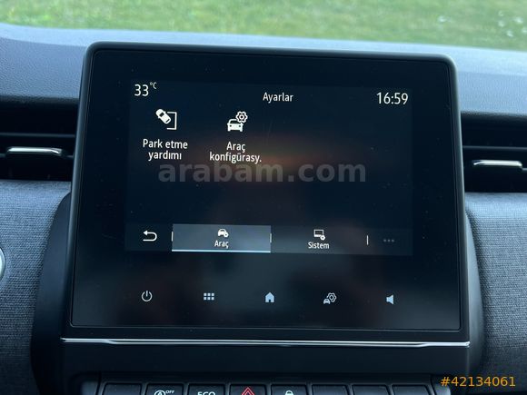 OTOVES RENAULT CLİO /HAYALET/GERİGÖRÜŞ/CARPLAY/ÇELİK JANT OTOVES