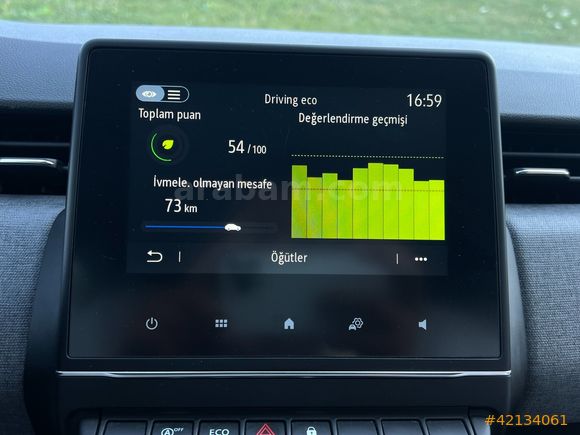 OTOVES RENAULT CLİO /HAYALET/GERİGÖRÜŞ/CARPLAY/ÇELİK JANT OTOVES