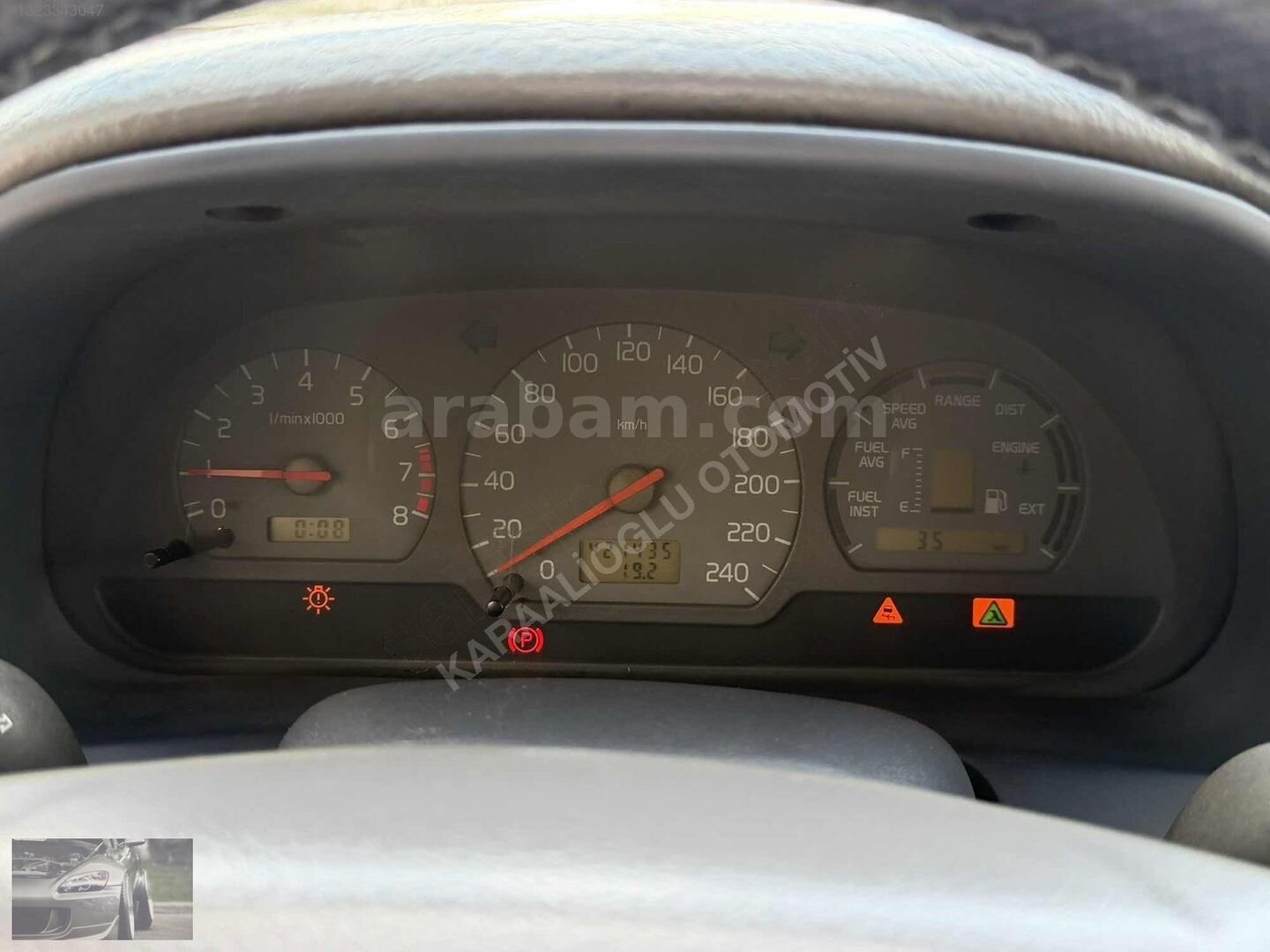 1998 Volvo S40 2.0 tank 4