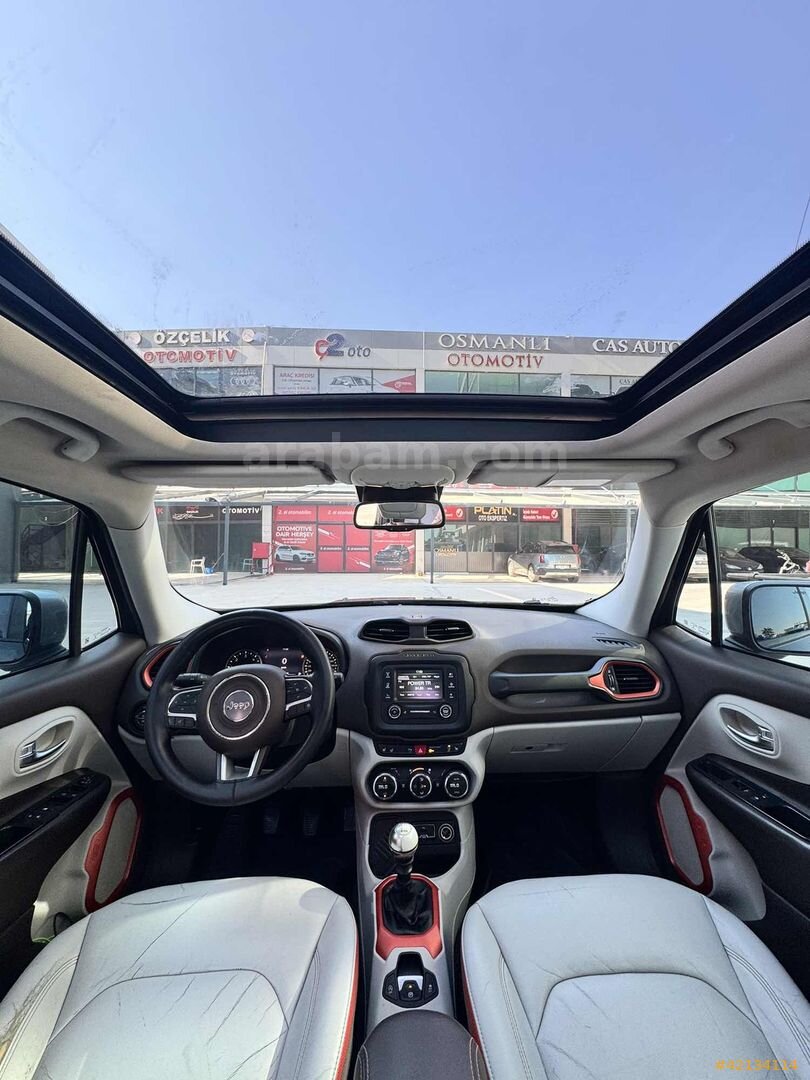 Galeriden Jeep Renegade 1.6 MultiJet Limited 2014 Model Adana 252.000 km Siyah 5