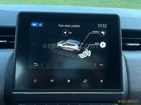 OTOVES RENAULT CLİO /HAYALET/GERİGÖRÜŞ/CARPLAY/ÇELİK JANT OTOVES