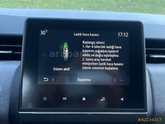 OTOVES RENAULT CLİO /HAYALET/GERİGÖRÜŞ/CARPLAY/ÇELİK JANT OTOVES
