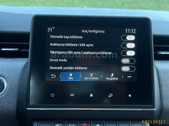 OTOVES RENAULT CLİO /HAYALET/GERİGÖRÜŞ/CARPLAY/ÇELİK JANT OTOVES