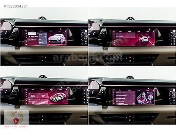 KOÇAK" Porsche Macan Elektrik 4 Hayalet/Isıtma/Soğutma/Cam Tavan