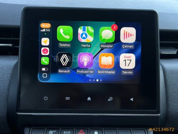 OTOVES RENAULT CLİO /HAYALET/GERİGÖRÜŞ/CARPLAY/ÇELİK JANT OTOVES