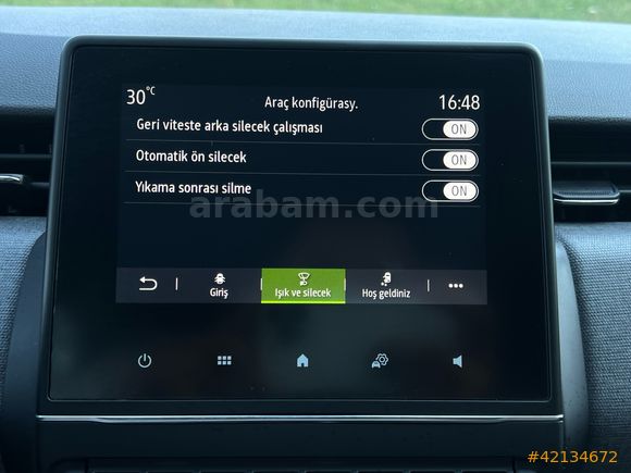 OTOVES RENAULT CLİO /HAYALET/GERİGÖRÜŞ/CARPLAY/ÇELİK JANT OTOVES