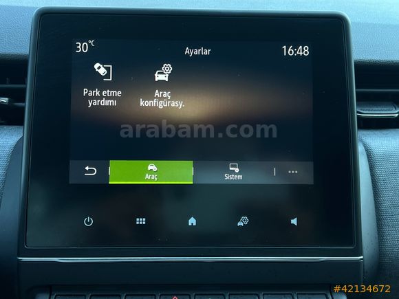 OTOVES RENAULT CLİO /HAYALET/GERİGÖRÜŞ/CARPLAY/ÇELİK JANT OTOVES