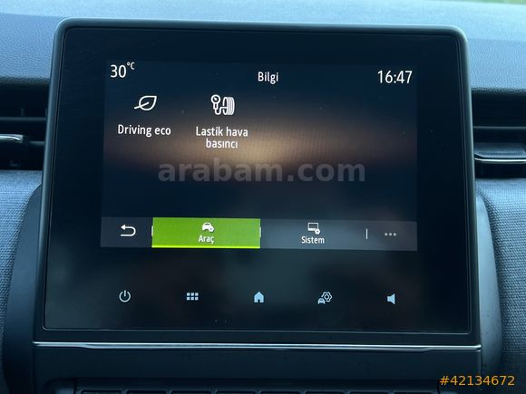 OTOVES RENAULT CLİO /HAYALET/GERİGÖRÜŞ/CARPLAY/ÇELİK JANT OTOVES