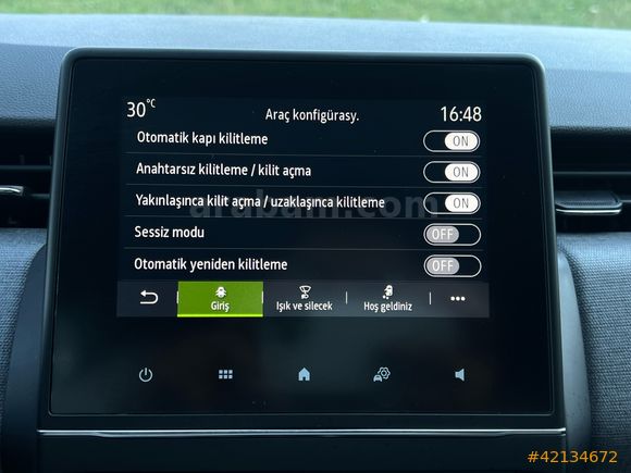 OTOVES RENAULT CLİO /HAYALET/GERİGÖRÜŞ/CARPLAY/ÇELİK JANT OTOVES