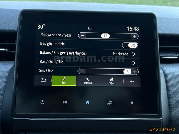 OTOVES RENAULT CLİO /HAYALET/GERİGÖRÜŞ/CARPLAY/ÇELİK JANT OTOVES