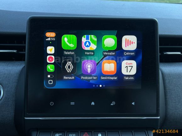 OTOVES RENAULT CLİO /HAYALET/GERİGÖRÜŞ/CARPLAY/ÇELİK JANT OTOVES