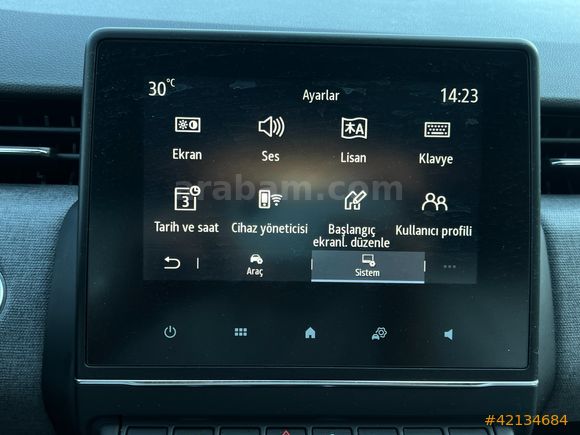 OTOVES RENAULT CLİO /HAYALET/GERİGÖRÜŞ/CARPLAY/ÇELİK JANT OTOVES