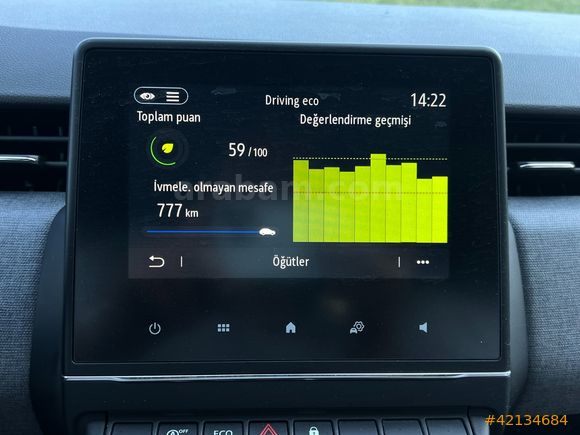 OTOVES RENAULT CLİO /HAYALET/GERİGÖRÜŞ/CARPLAY/ÇELİK JANT OTOVES
