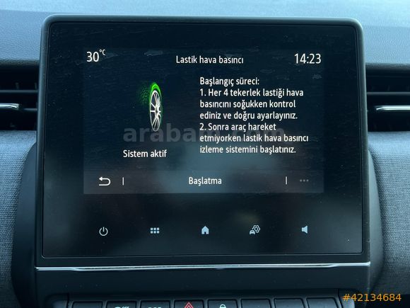 OTOVES RENAULT CLİO /HAYALET/GERİGÖRÜŞ/CARPLAY/ÇELİK JANT OTOVES