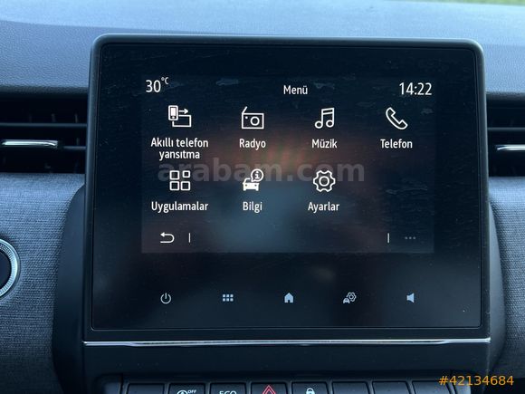 OTOVES RENAULT CLİO /HAYALET/GERİGÖRÜŞ/CARPLAY/ÇELİK JANT OTOVES
