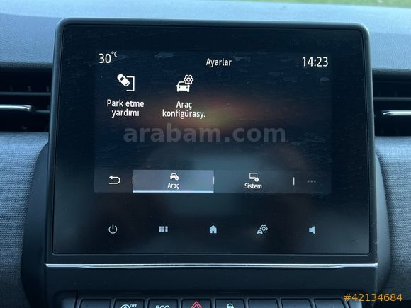 OTOVES RENAULT CLİO /HAYALET/GERİGÖRÜŞ/CARPLAY/ÇELİK JANT OTOVES