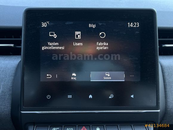 OTOVES RENAULT CLİO /HAYALET/GERİGÖRÜŞ/CARPLAY/ÇELİK JANT OTOVES