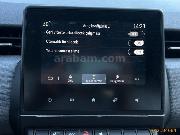 OTOVES RENAULT CLİO /HAYALET/GERİGÖRÜŞ/CARPLAY/ÇELİK JANT OTOVES