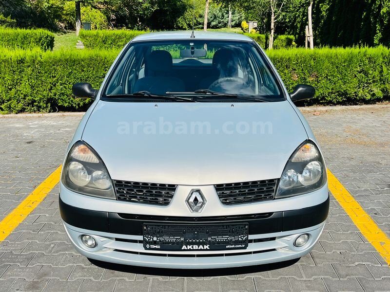 Galeriden Renault Clio 1.4 Authentique 2004 Model Ankara 202.780 km Gri (Gümüş)
