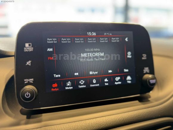 2019 MODEL 9.500 KM.DE FIAT EGEA ( K.K.12 TK.)