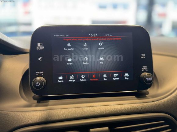 2019 MODEL 9.500 KM.DE FIAT EGEA ( K.K.12 TK.)