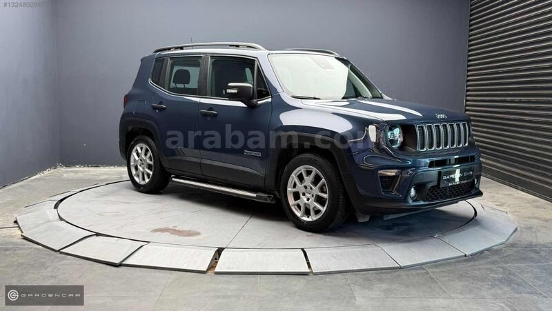 Galeriden Jeep Renegade 1.5 e-Hybrid Limited 2024 Model İstanbul 42.000 km Mavi