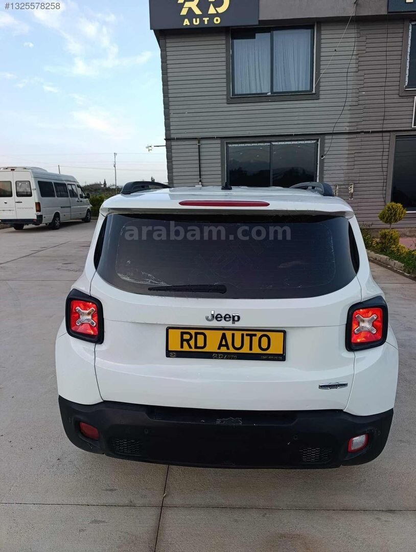 Galeriden Jeep Renegade 1.6 MultiJet Limited 2017 Model Gaziantep 227.000 km Beyaz 4