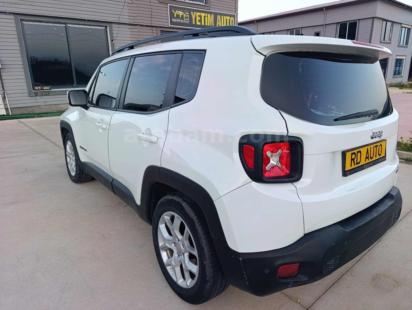 Galeriden Jeep Renegade 1.6 MultiJet Limited 2017 Model Gaziantep 227.000 km Beyaz 5