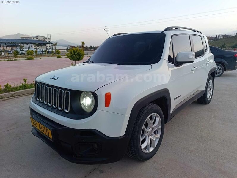 Galeriden Jeep Renegade 1.6 MultiJet Limited 2017 Model Gaziantep 227.000 km Beyaz