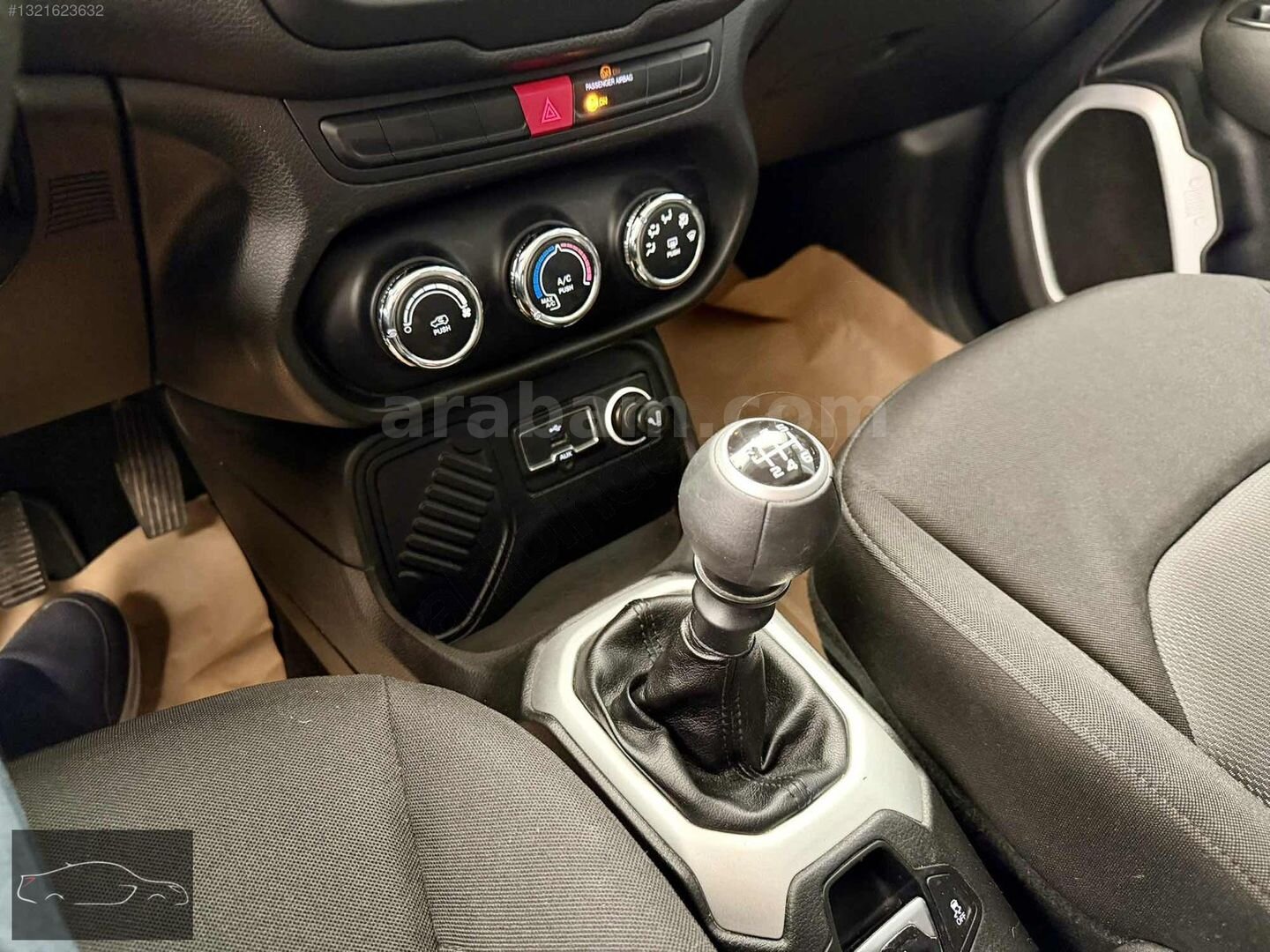 Galeriden Jeep Renegade 1.6 MultiJet Longitude 2015 Model Burdur 189.000 km Kırmızı 6