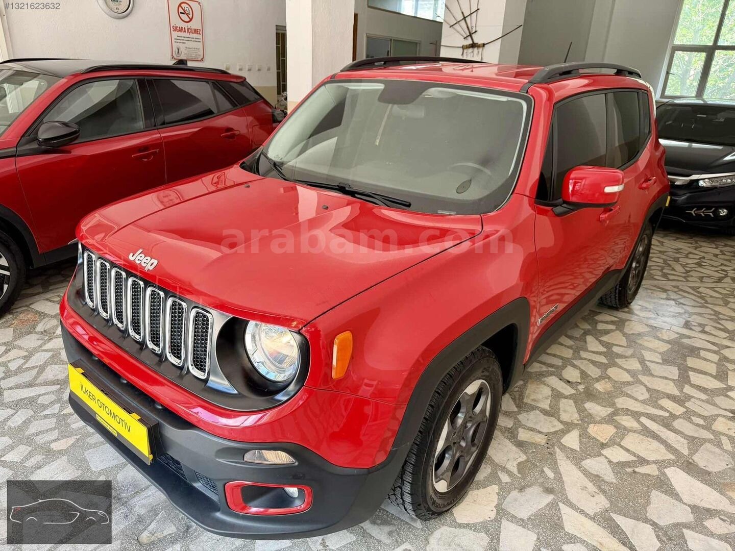 Galeriden Jeep Renegade 1.6 MultiJet Longitude 2015 Model Burdur 189.000 km Kırmızı 4