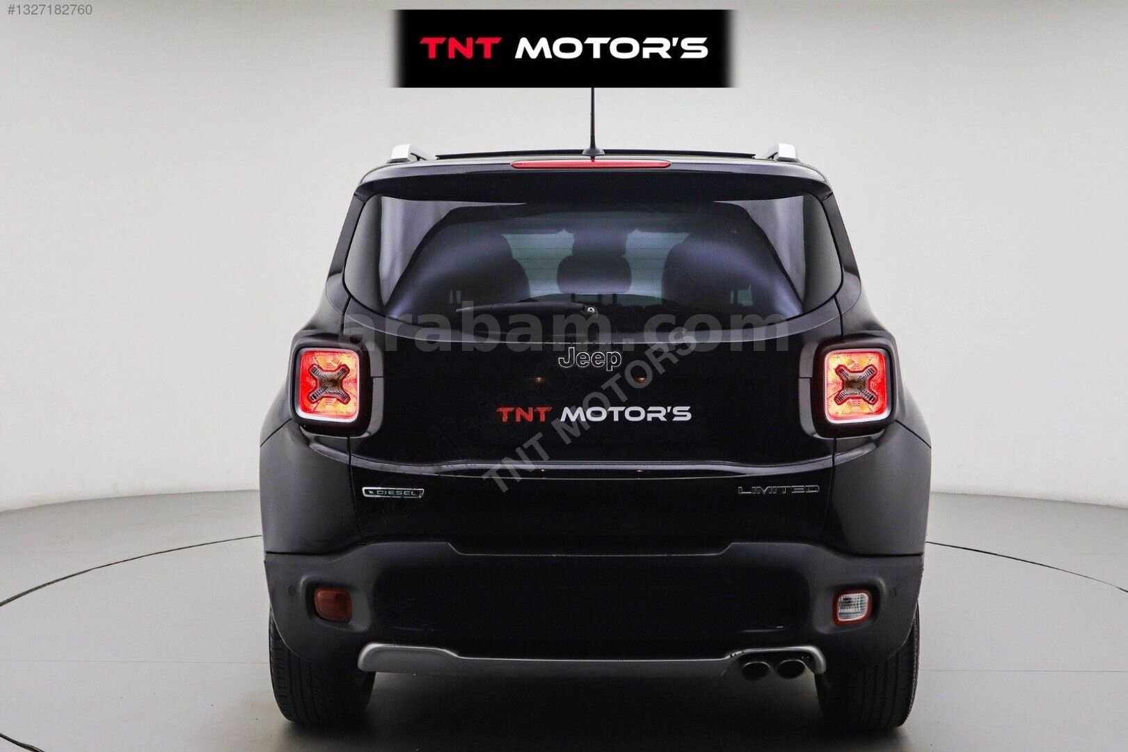 Galeriden Jeep Renegade 1.6 MultiJet Limited 2015 Model Ankara 139.000 km Siyah 6