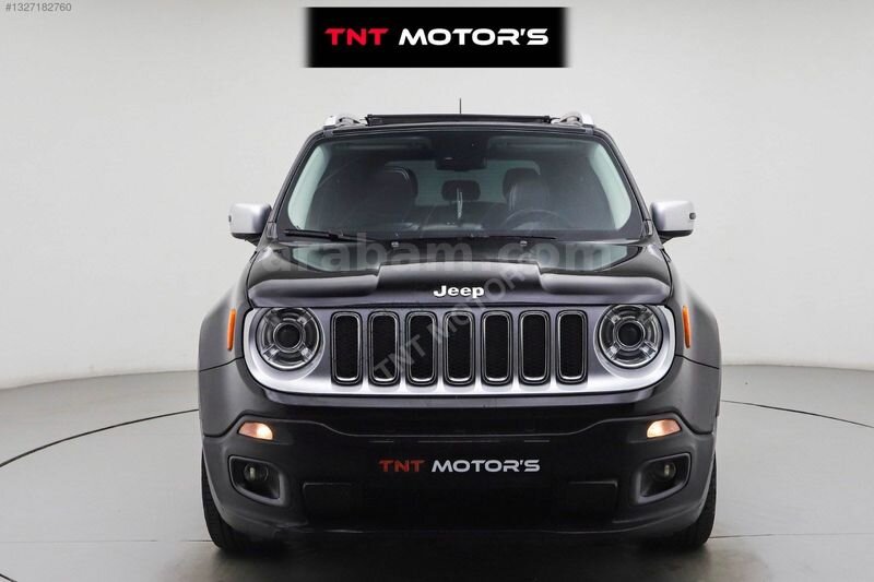 Galeriden Jeep Renegade 1.6 MultiJet Limited 2015 Model Ankara 139.000 km Siyah