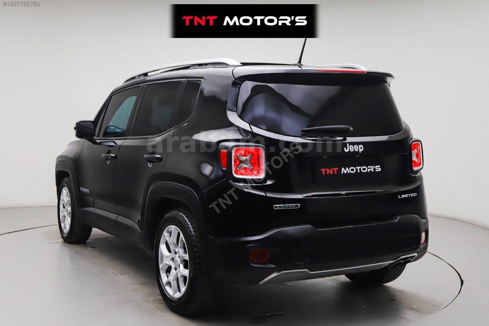Galeriden Jeep Renegade 1.6 MultiJet Limited 2015 Model Ankara 139.000 km Siyah 5