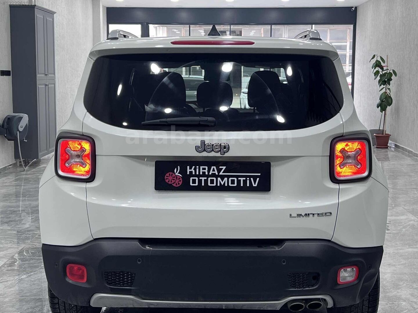 Galeriden Jeep Renegade 1.6 MultiJet Limited 2017 Model Çanakkale 154.000 km Beyaz 5