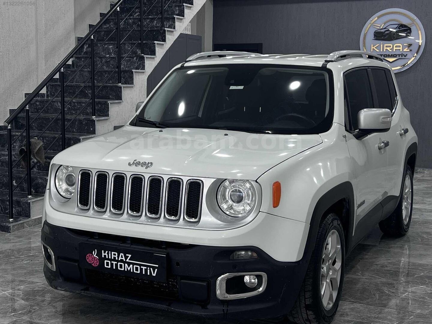 Galeriden Jeep Renegade 1.6 MultiJet Limited 2017 Model Çanakkale 154.000 km Beyaz 1