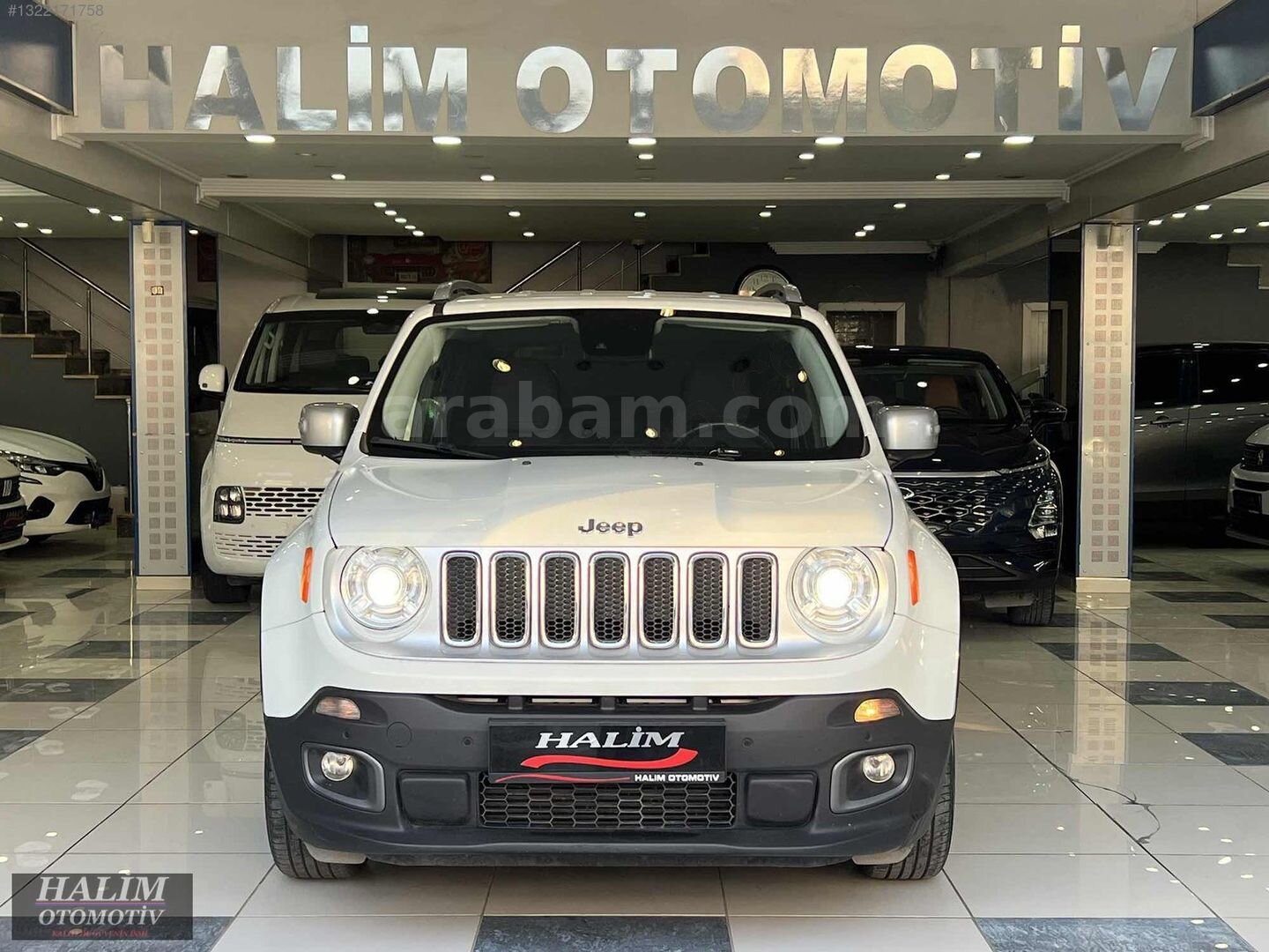 Galeriden Jeep Renegade 1.4 MultiAir Limited 2016 Model Bursa 95.000 km Beyaz 1