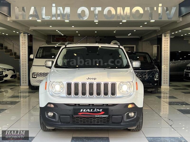 Galeriden Jeep Renegade 1.4 MultiAir Limited 2016 Model Bursa 95.000 km Beyaz