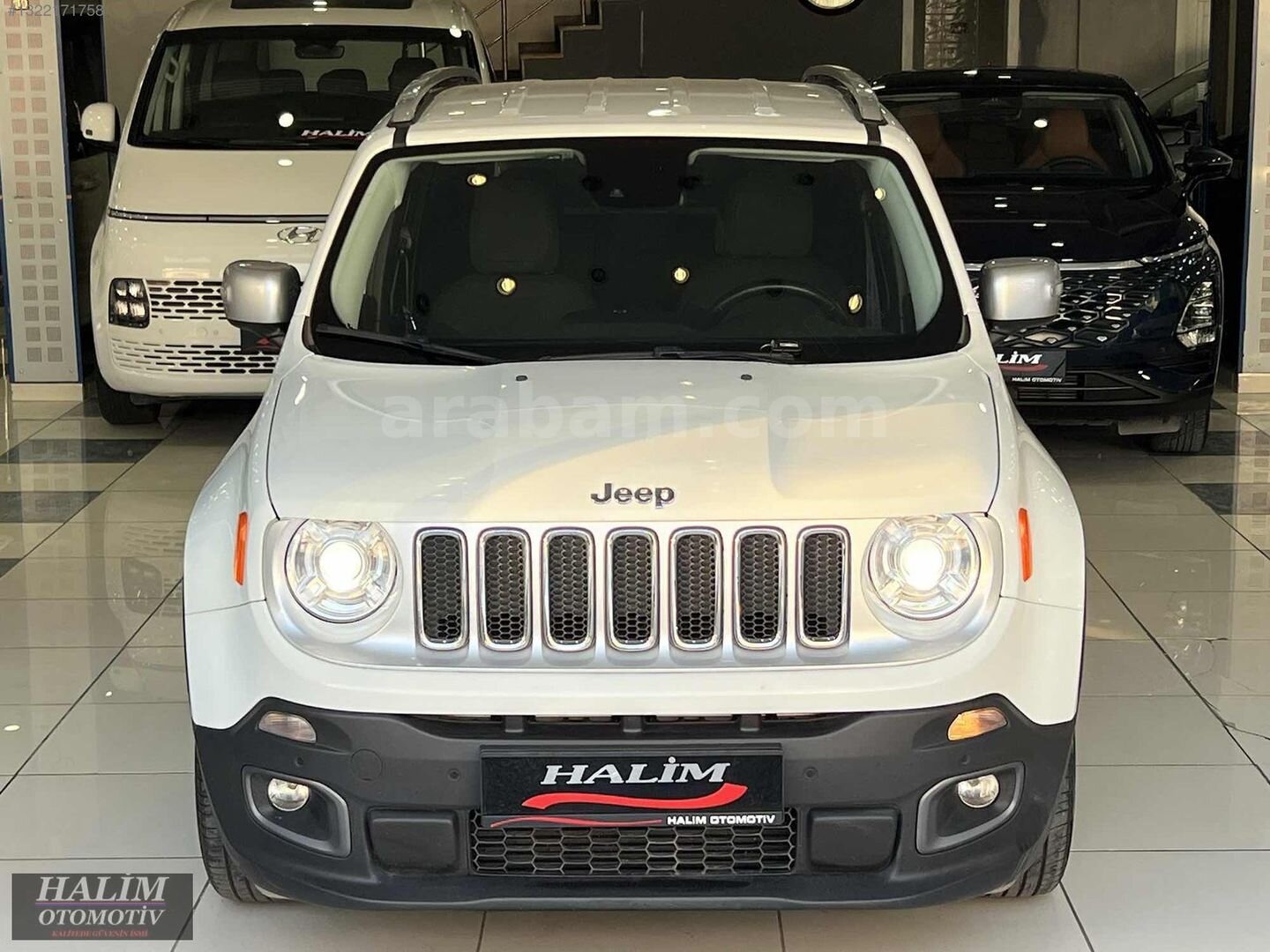 Galeriden Jeep Renegade 1.4 MultiAir Limited 2016 Model Bursa 95.000 km Beyaz 2