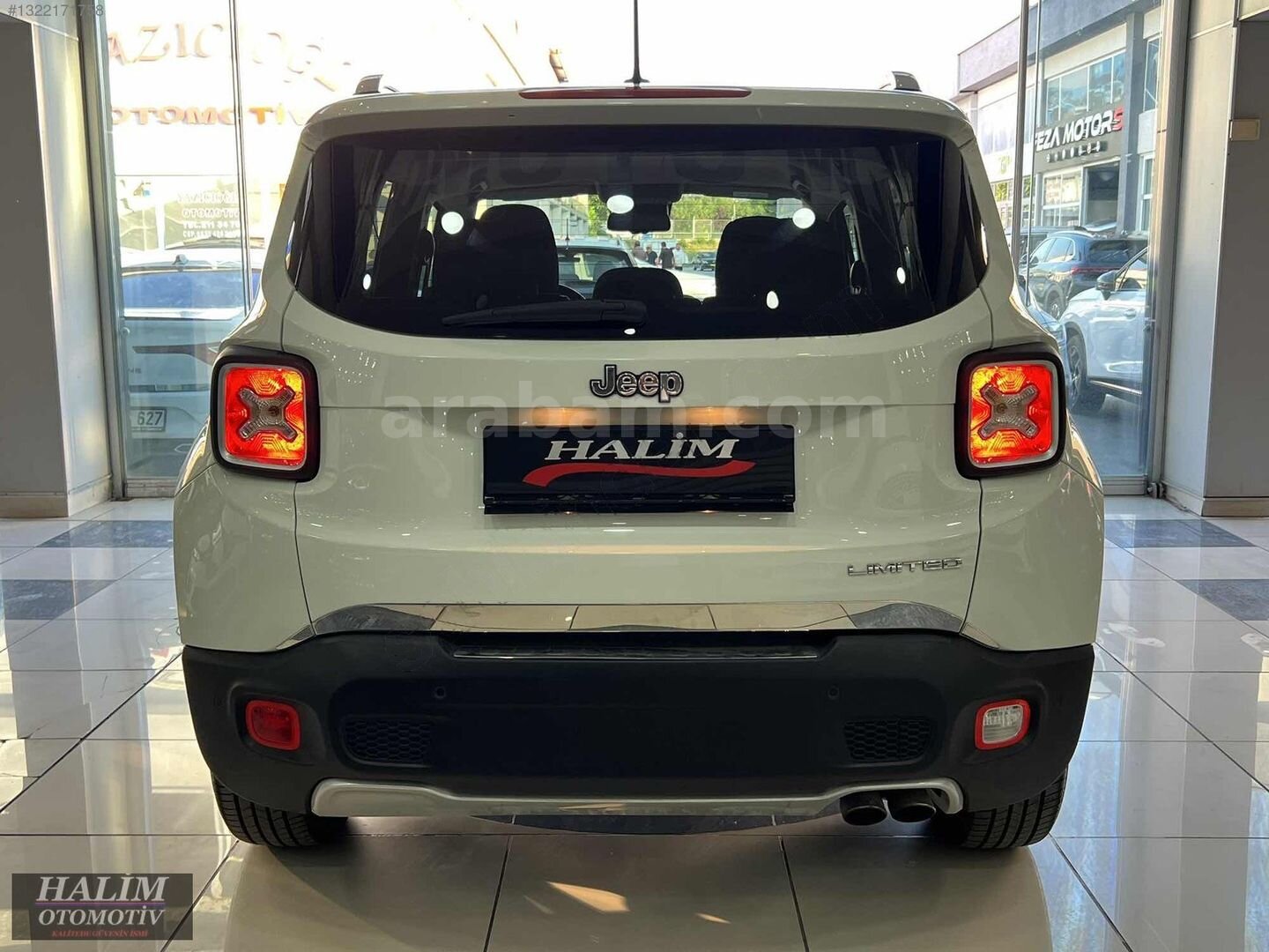 Galeriden Jeep Renegade 1.4 MultiAir Limited 2016 Model Bursa 95.000 km Beyaz 6