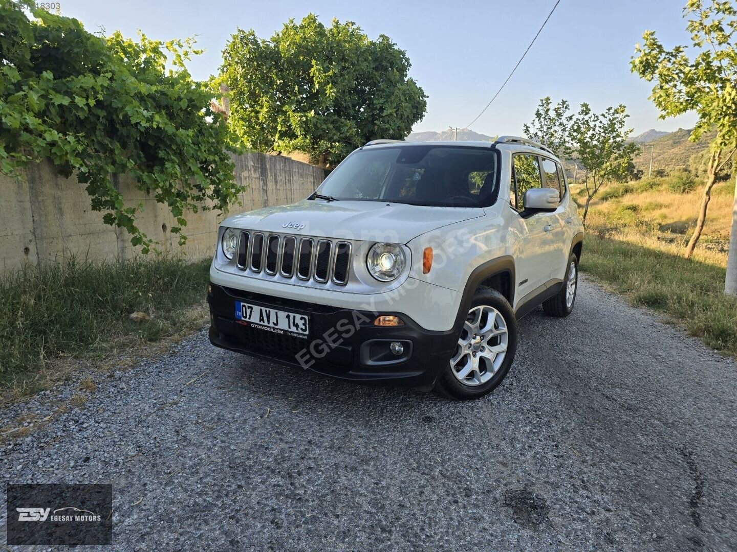 Galeriden Jeep Renegade 1.4 MultiAir Limited 2017 Model Muğla 112.500 km Beyaz 2