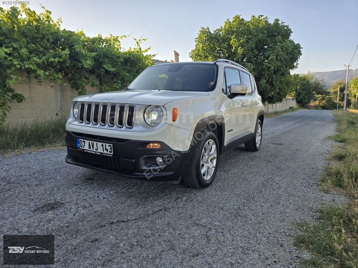 Galeriden Jeep Renegade 1.4 MultiAir Limited 2017 Model Muğla 112.500 km Beyaz 4