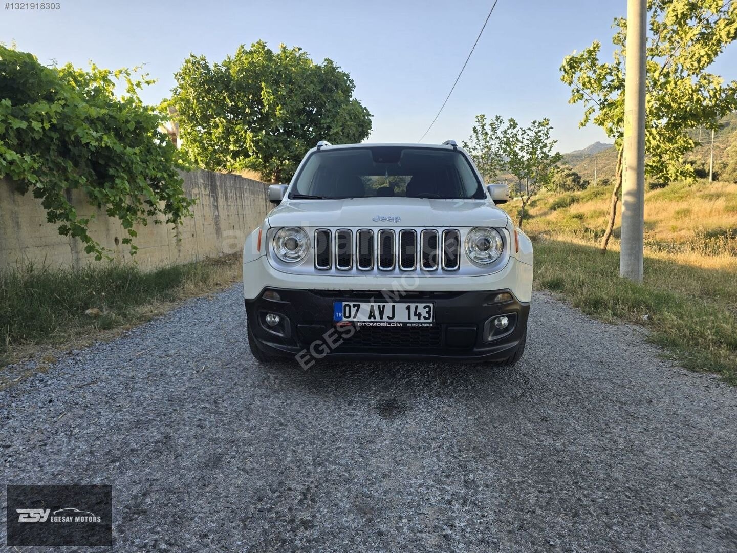 Galeriden Jeep Renegade 1.4 MultiAir Limited 2017 Model Muğla 112.500 km Beyaz 6