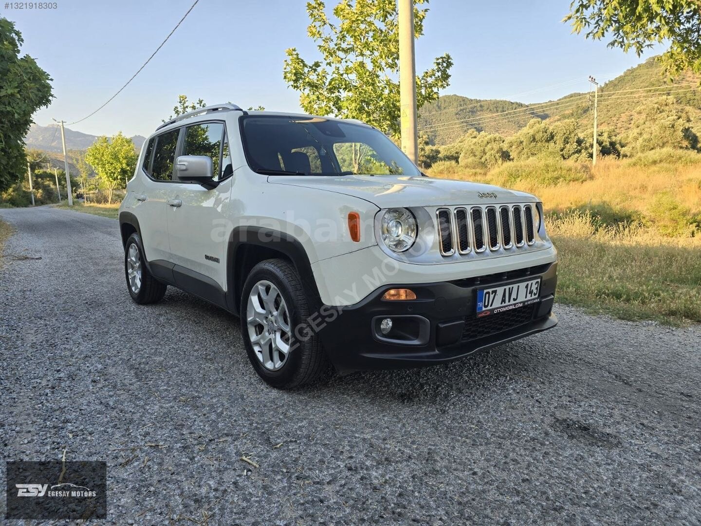 Galeriden Jeep Renegade 1.4 MultiAir Limited 2017 Model Muğla 112.500 km Beyaz 5