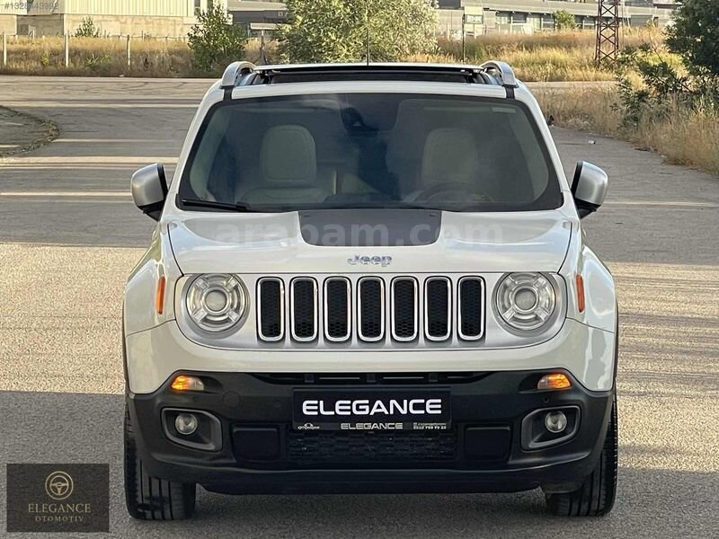 Galeriden Jeep Renegade 1.4 MultiAir Limited 2016 Model Ankara 165.000 km Beyaz