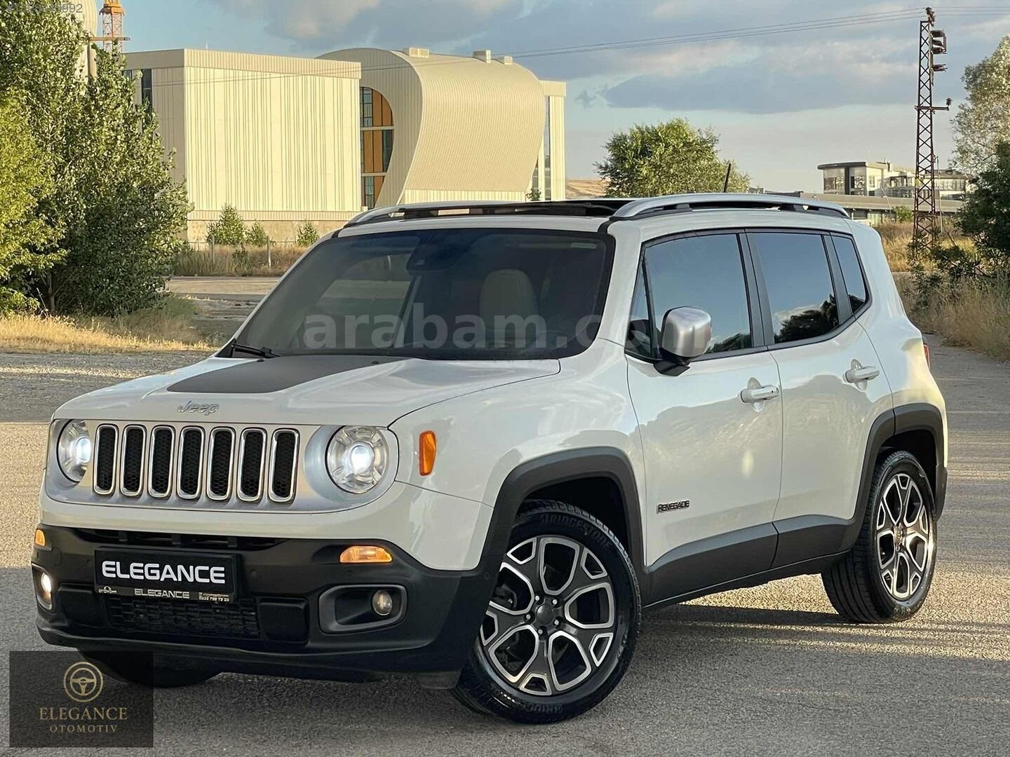 Galeriden Jeep Renegade 1.4 MultiAir Limited 2016 Model Ankara 165.000 km Beyaz 2