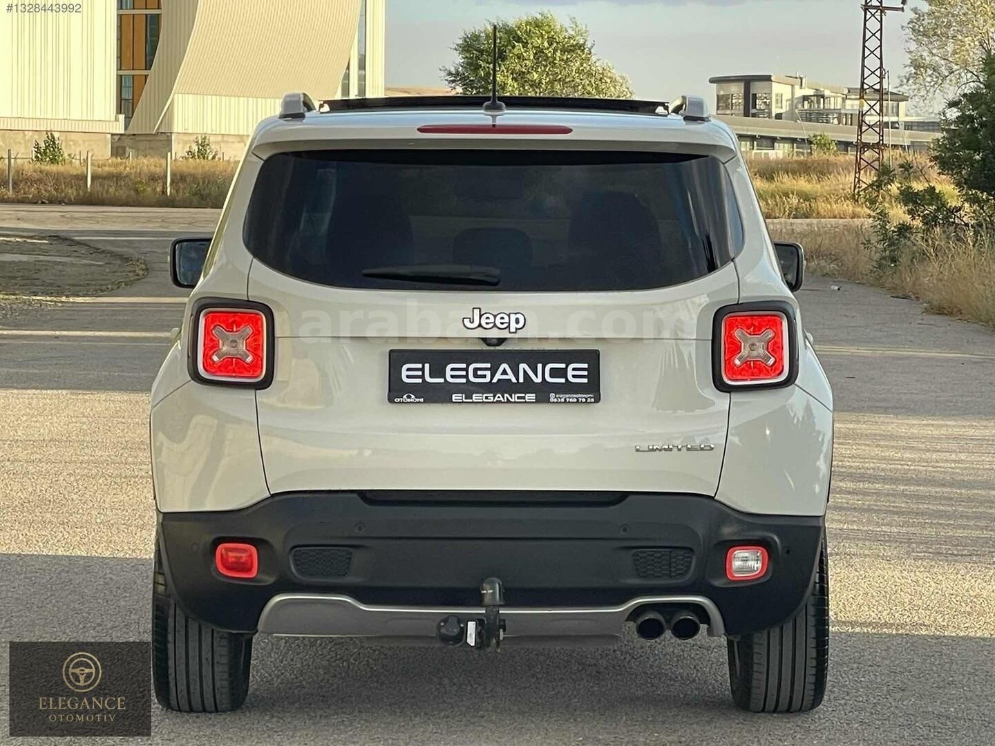 Galeriden Jeep Renegade 1.4 MultiAir Limited 2016 Model Ankara 165.000 km Beyaz 4