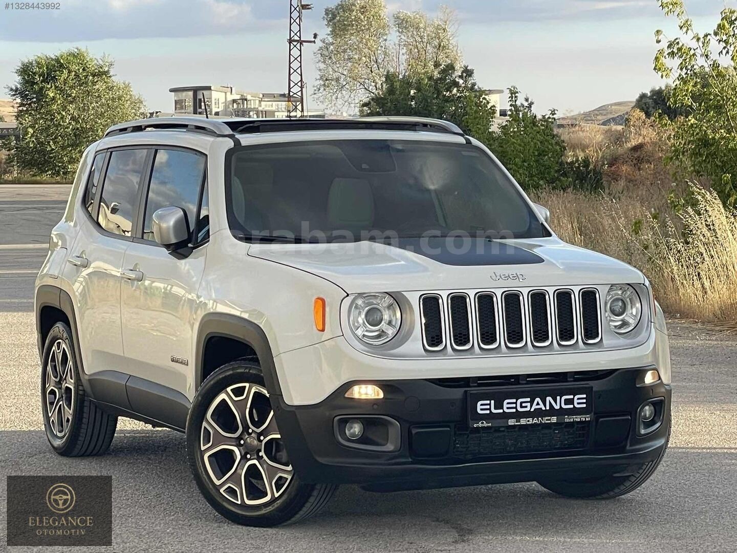 Galeriden Jeep Renegade 1.4 MultiAir Limited 2016 Model Ankara 165.000 km Beyaz 3