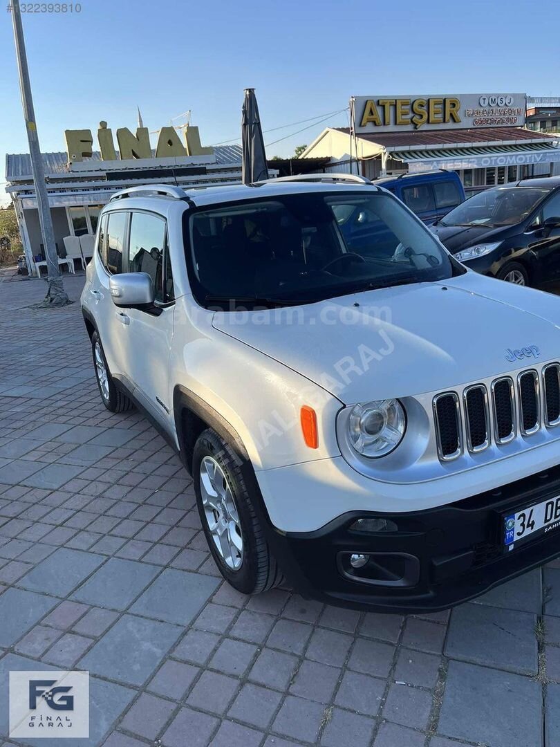 Galeriden Jeep Renegade 1.4 MultiAir Limited 2015 Model Tekirdağ 70.200 km Beyaz 4