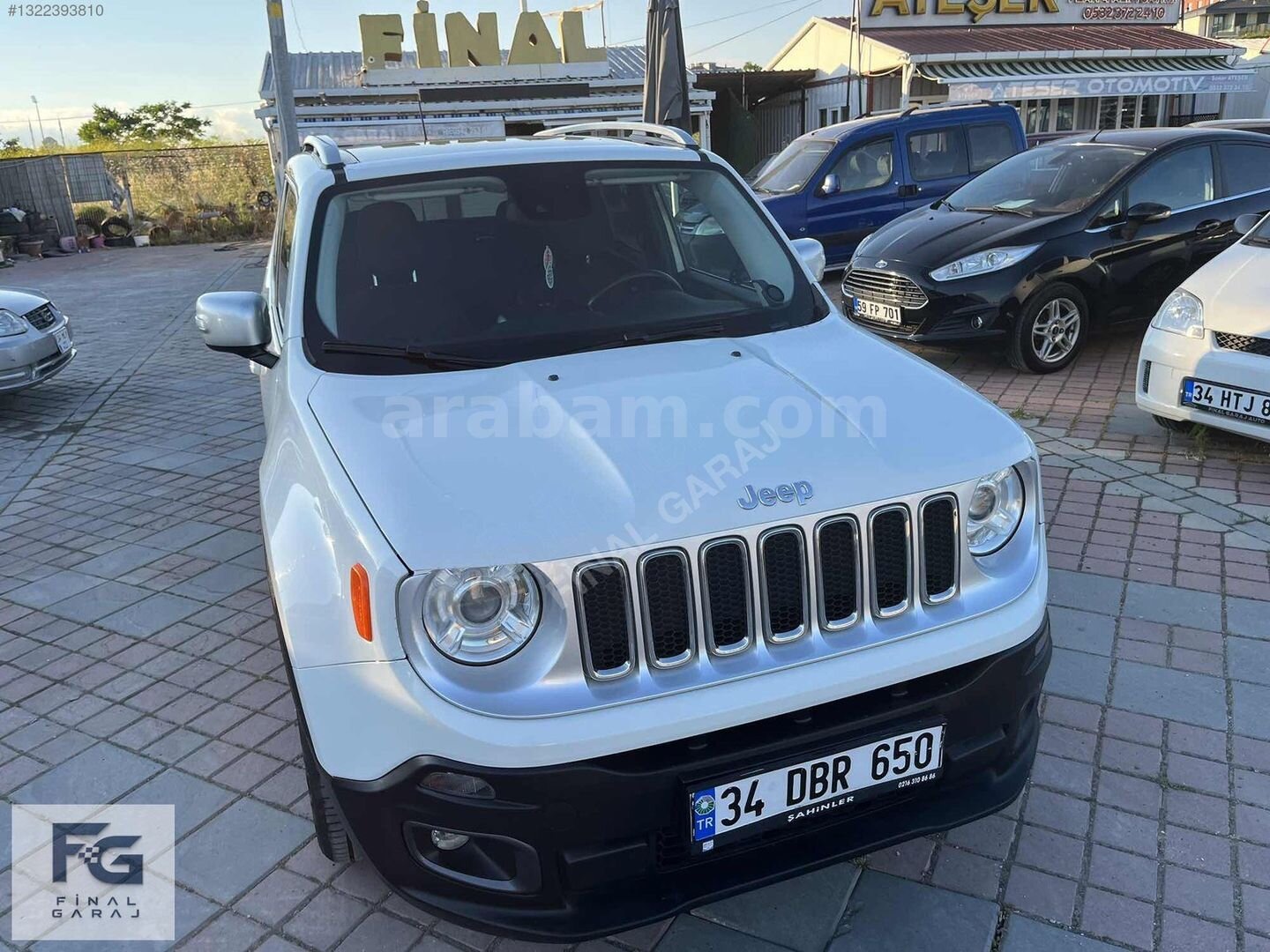 Galeriden Jeep Renegade 1.4 MultiAir Limited 2015 Model Tekirdağ 70.200 km Beyaz 5